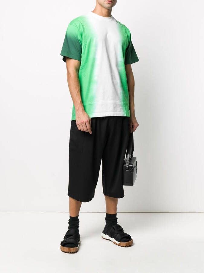 AMBUSH T-shirt met kleurverloop Groen