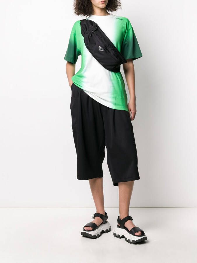AMBUSH T-shirt met kleurverloop Groen