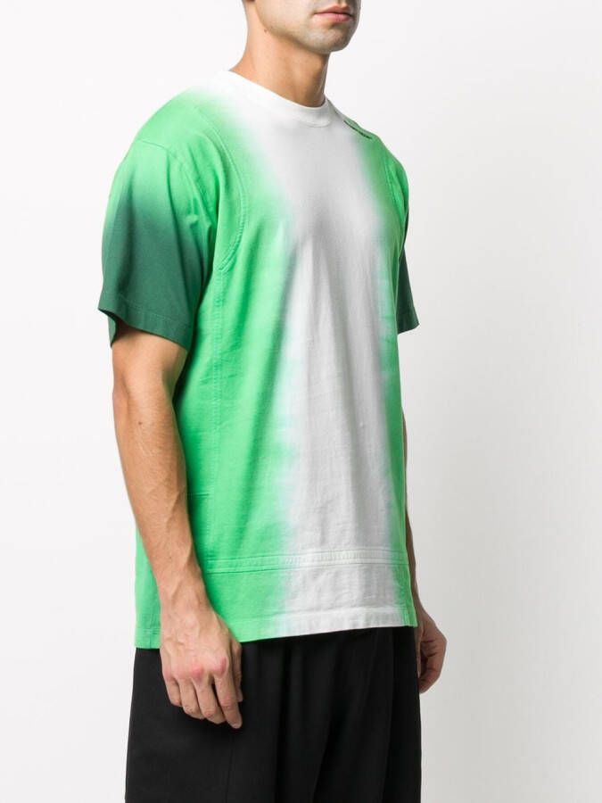 AMBUSH T-shirt met kleurverloop Groen