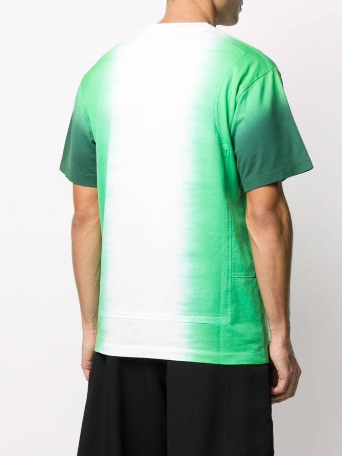 AMBUSH T-shirt met kleurverloop Groen