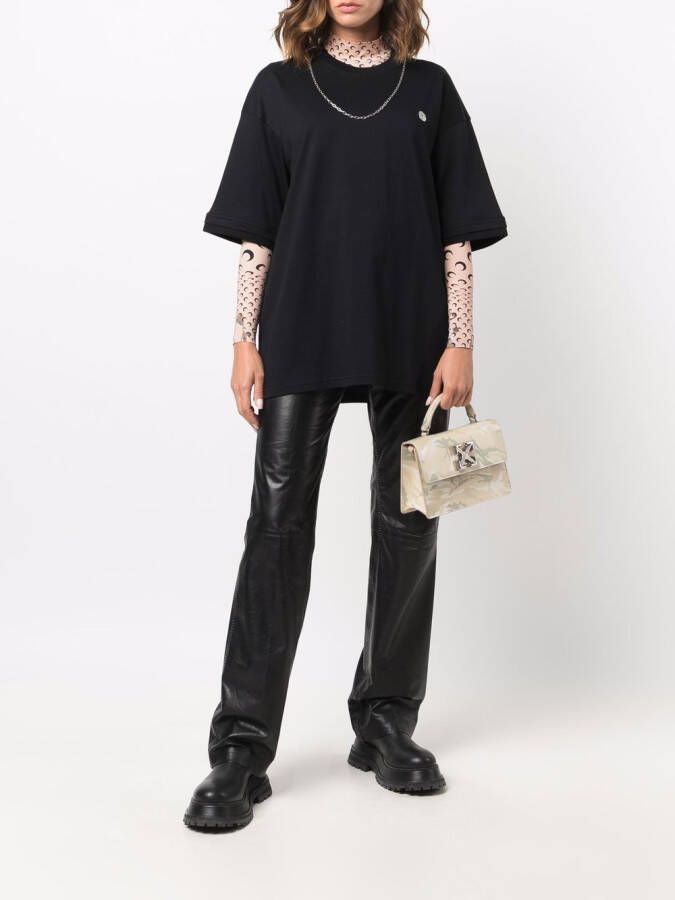 AMBUSH T-shirt met kraag Zwart