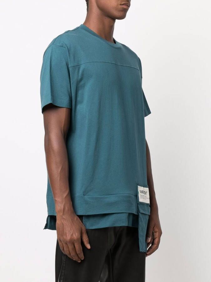 AMBUSH T-shirt met logoprint Blauw