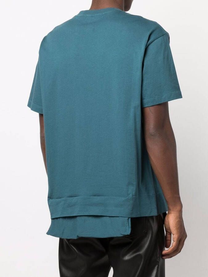 AMBUSH T-shirt met logoprint Blauw