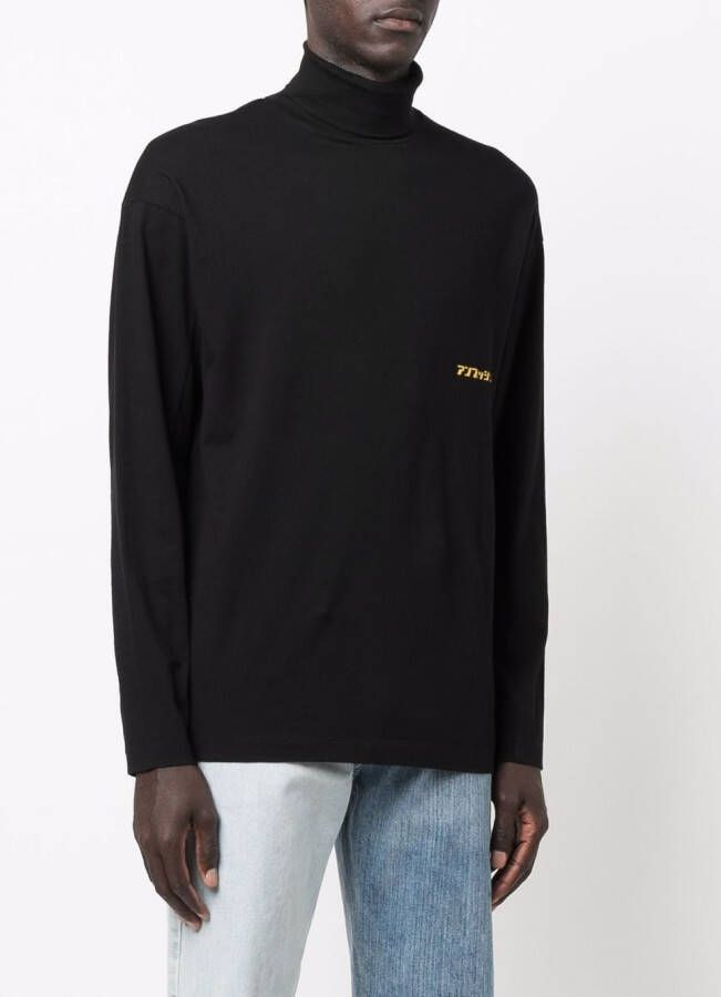 AMBUSH T-shirt met logoprint Zwart