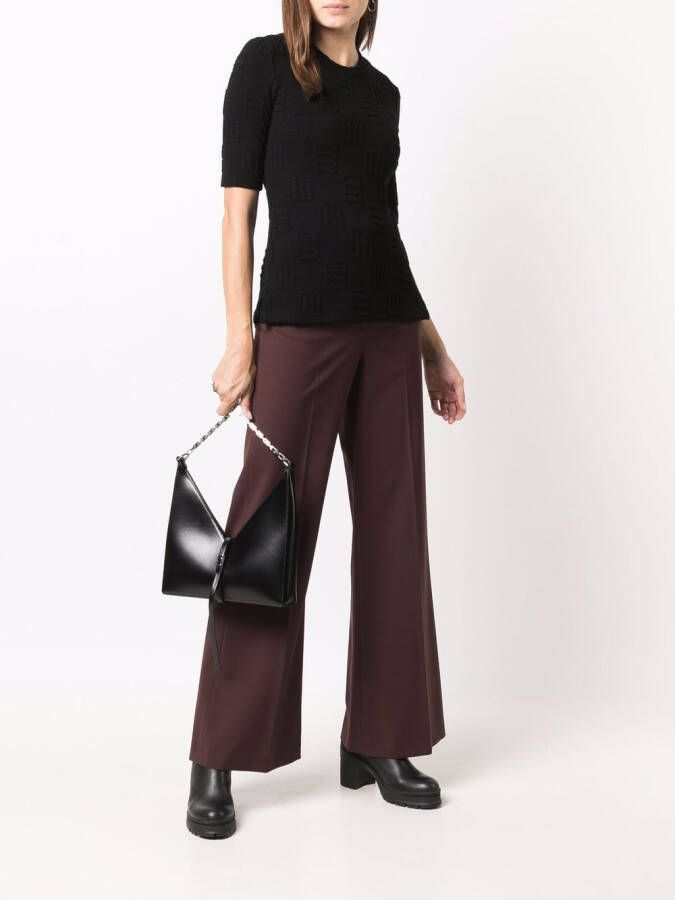 AMBUSH T-shirt met monogram Zwart