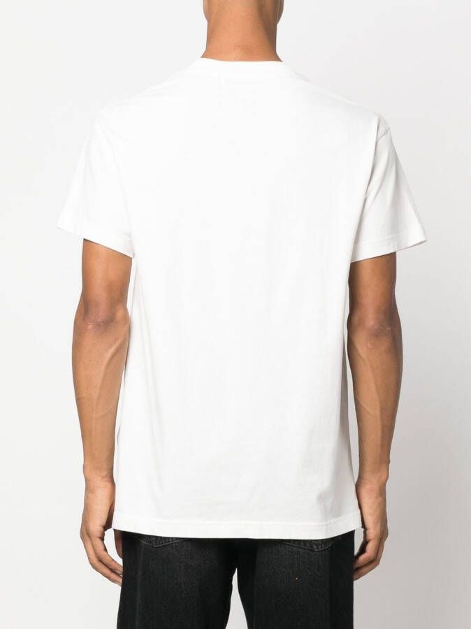 AMBUSH T-shirt met patchdetail Beige