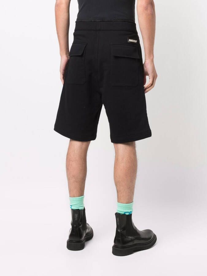 AMBUSH Trainingsshorts met logopatch Zwart