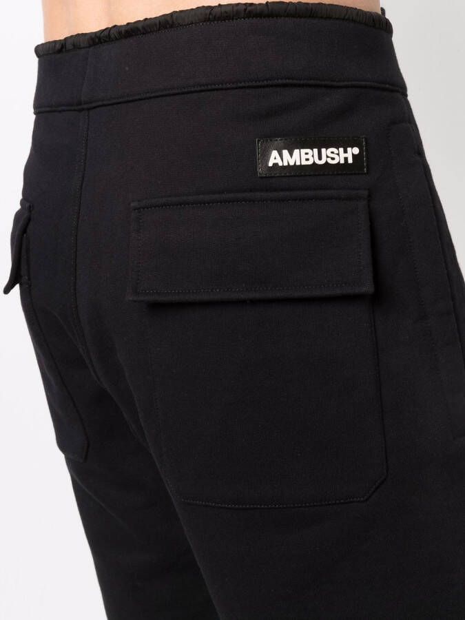 AMBUSH Trainingsshorts met logopatch Zwart