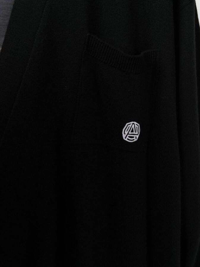 AMBUSH Vest met geborduurd logo Zwart