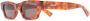 Ambush Eyewear Zonnebril met schildpadschild design Bruin - Thumbnail 2