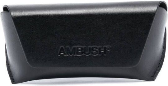 AMBUSH Zonnebril met vierkant montuur Beige