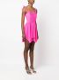 Amen Asymmetrische mini-jurk Roze - Thumbnail 3