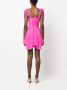 Amen Asymmetrische mini-jurk Roze - Thumbnail 4