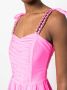 Amen Asymmetrische mini-jurk Roze - Thumbnail 5