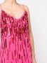 Amen Avondjurk met pailletten Roze - Thumbnail 5