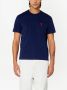 AMI Paris Katoenen T-shirt Blauw - Thumbnail 4
