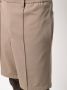 AMI Paris Bermuda shorts met elastische taille Beige - Thumbnail 4