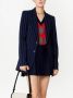 AMI Paris Blazer met enkele rij knopen Blauw - Thumbnail 3