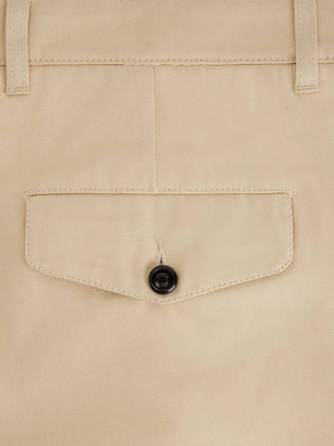 AMI Paris Broek met verlaagd kruis Beige