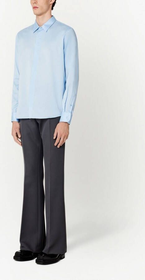 AMI Paris Button-up overhemd Blauw