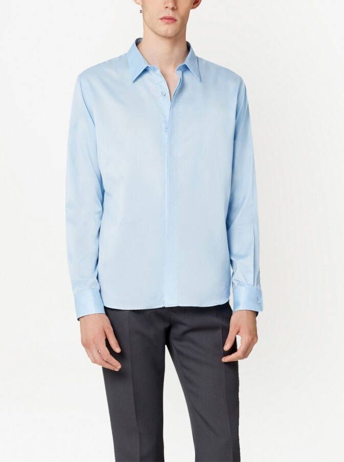 AMI Paris Button-up overhemd Blauw