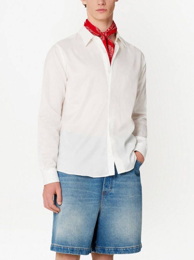 AMI Paris Button-up overhemd Wit