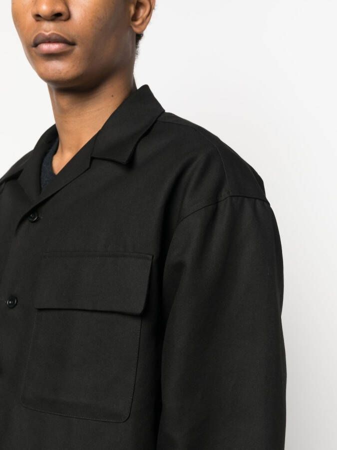 AMI Paris Button-up overhemd Zwart