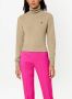 AMI Paris Coltrui met logo Beige - Thumbnail 3