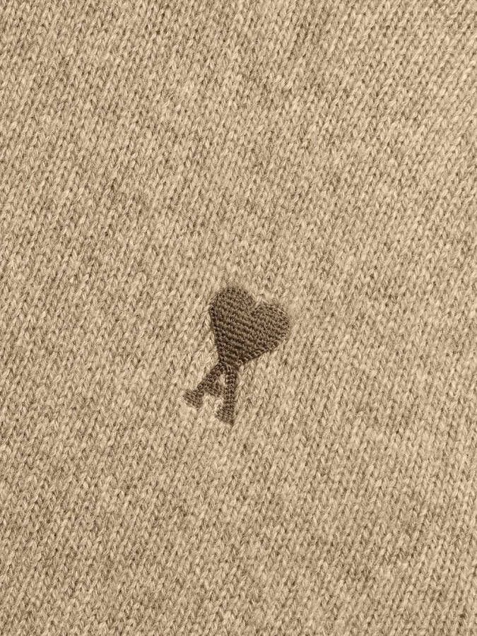 AMI Paris Coltrui met logo Beige