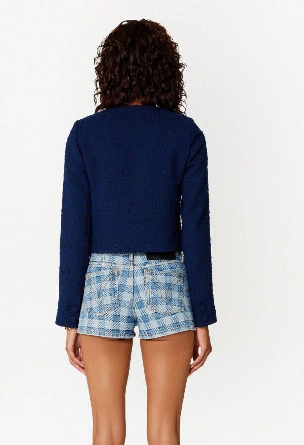 AMI Paris Cropped jack Blauw