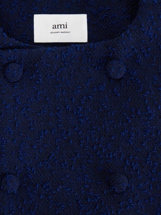 AMI Paris Cropped jack Blauw
