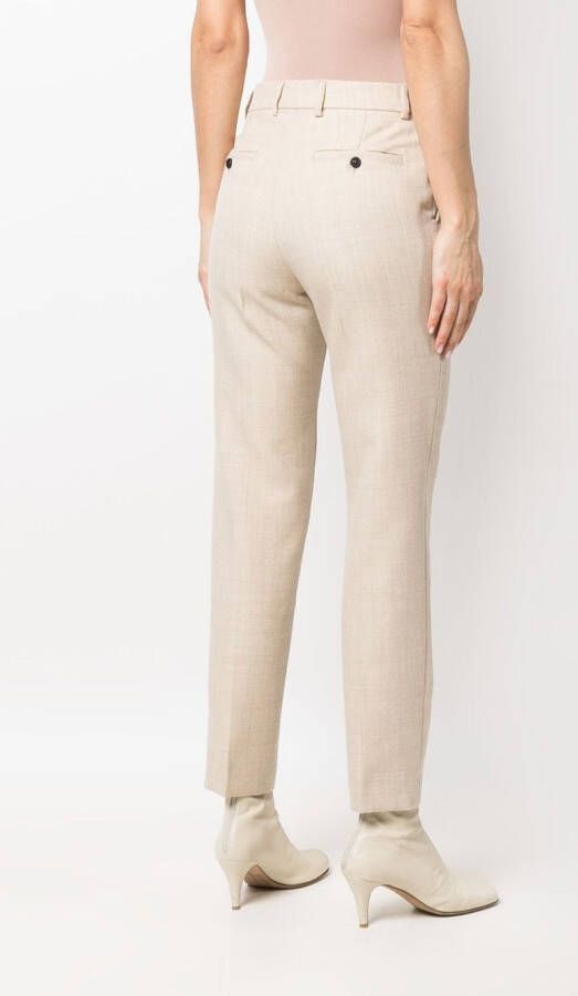 AMI Paris Cropped pantalon Beige