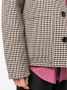 AMI Paris Blazer met enkele rij knopen Bruin - Thumbnail 5
