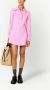 Ami Paris Jurk met lange mouwen Pink Dames - Thumbnail 4
