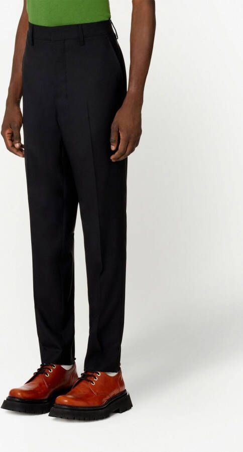 AMI Paris Geplooide pantalon Zwart