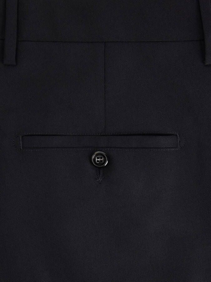 AMI Paris Geplooide pantalon Zwart