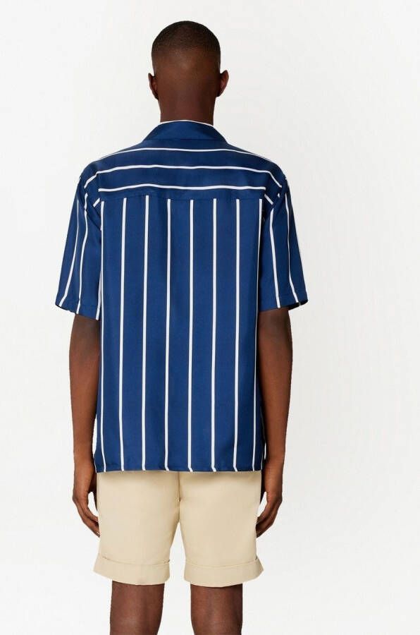 AMI Paris Gestreept overhemd Blauw