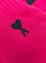 AMI Paris Handschoenen met geborduurd logo Roze - Thumbnail 2