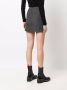 AMI Paris High waist mini-rok Grijs - Thumbnail 4