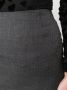 AMI Paris High waist mini-rok Grijs - Thumbnail 5