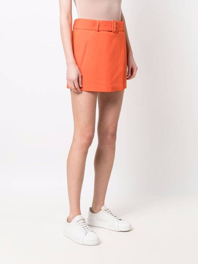 AMI Paris High waist mini-rok Oranje