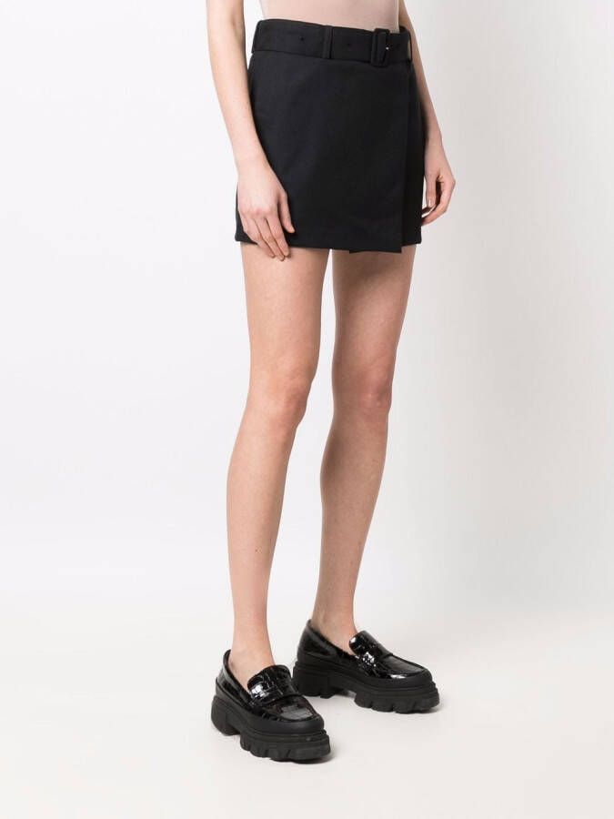 AMI Paris High waist mini-rok Zwart