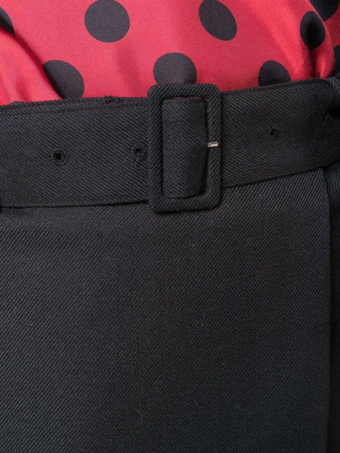AMI Paris High waist mini-rok Zwart