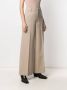 AMI Paris High waist palazzo broek Beige - Thumbnail 3