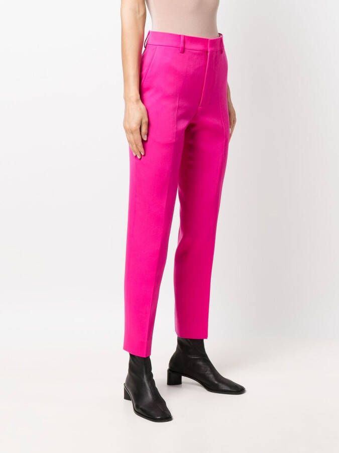AMI Paris High waist pantalon Roze