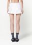 Ami Paris Geplooide rok in kleurrijk katoenen keper White Dames - Thumbnail 4