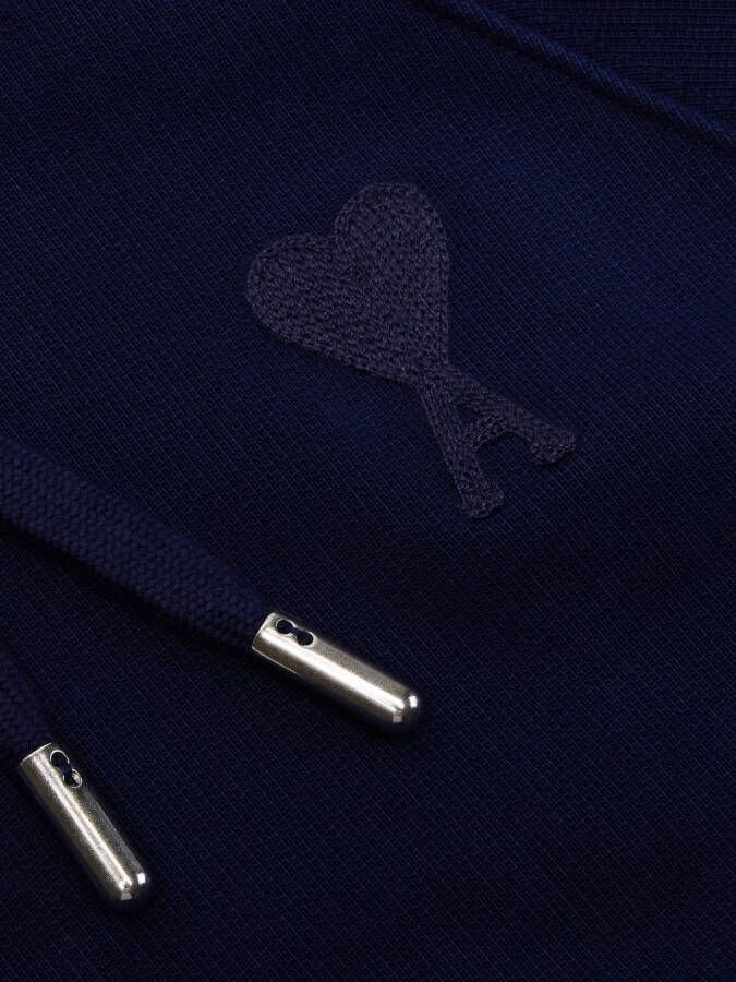 AMI Paris Hoodie met lange mouwen Blauw