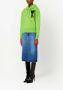 AMI Paris Hoodie met geborduurd logo Groen - Thumbnail 3