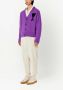 AMI Paris Intarsia vest Paars - Thumbnail 2