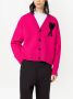 AMI Paris Intarsia vest Roze - Thumbnail 4
